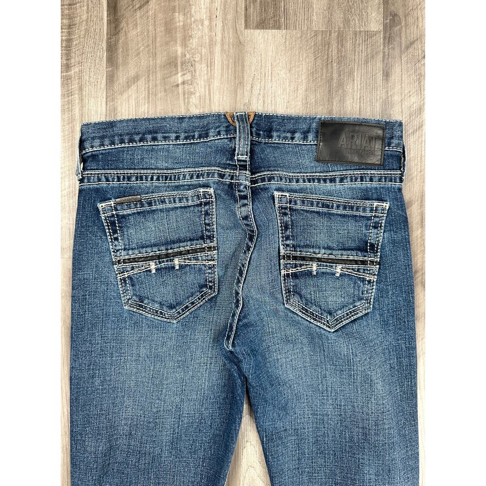 Ariat M7 Rocker Stretch Coltrane Stackable Straight Leg Jean Silverton - 30x34 - Picture 6 of 12